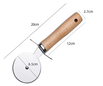 Super Sharp and Easy to Clean Pizza Slicer Premium Kitchen Pizza Cutter