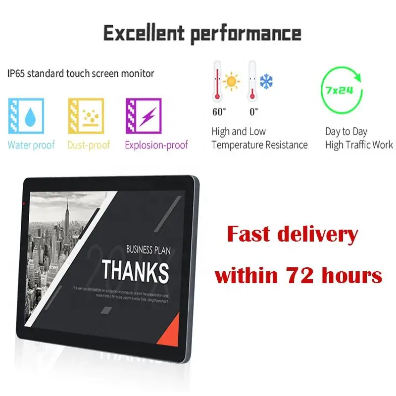 TouchWo Touch Screen Pc Monitor 19 Inch Industrial Touchscreen Touch Screen Monitor for Cnc Industrial Control