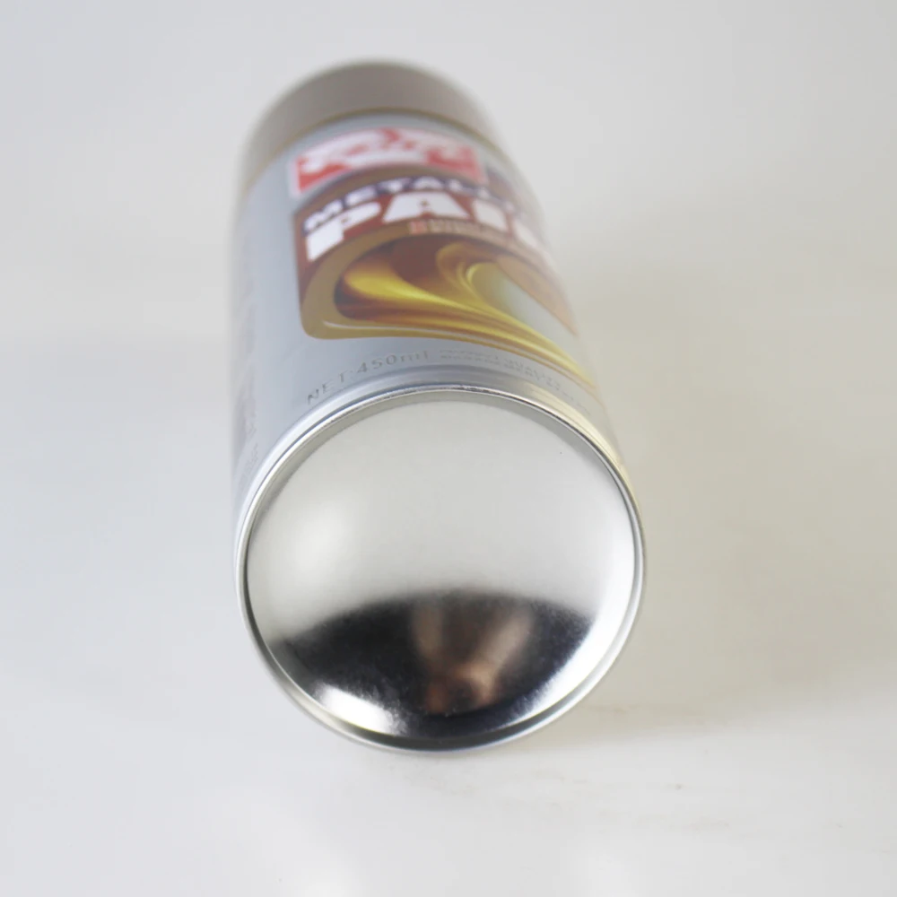 High Quality 450ml Non-toxic Full Paint Film Matt Gold Spray Paint