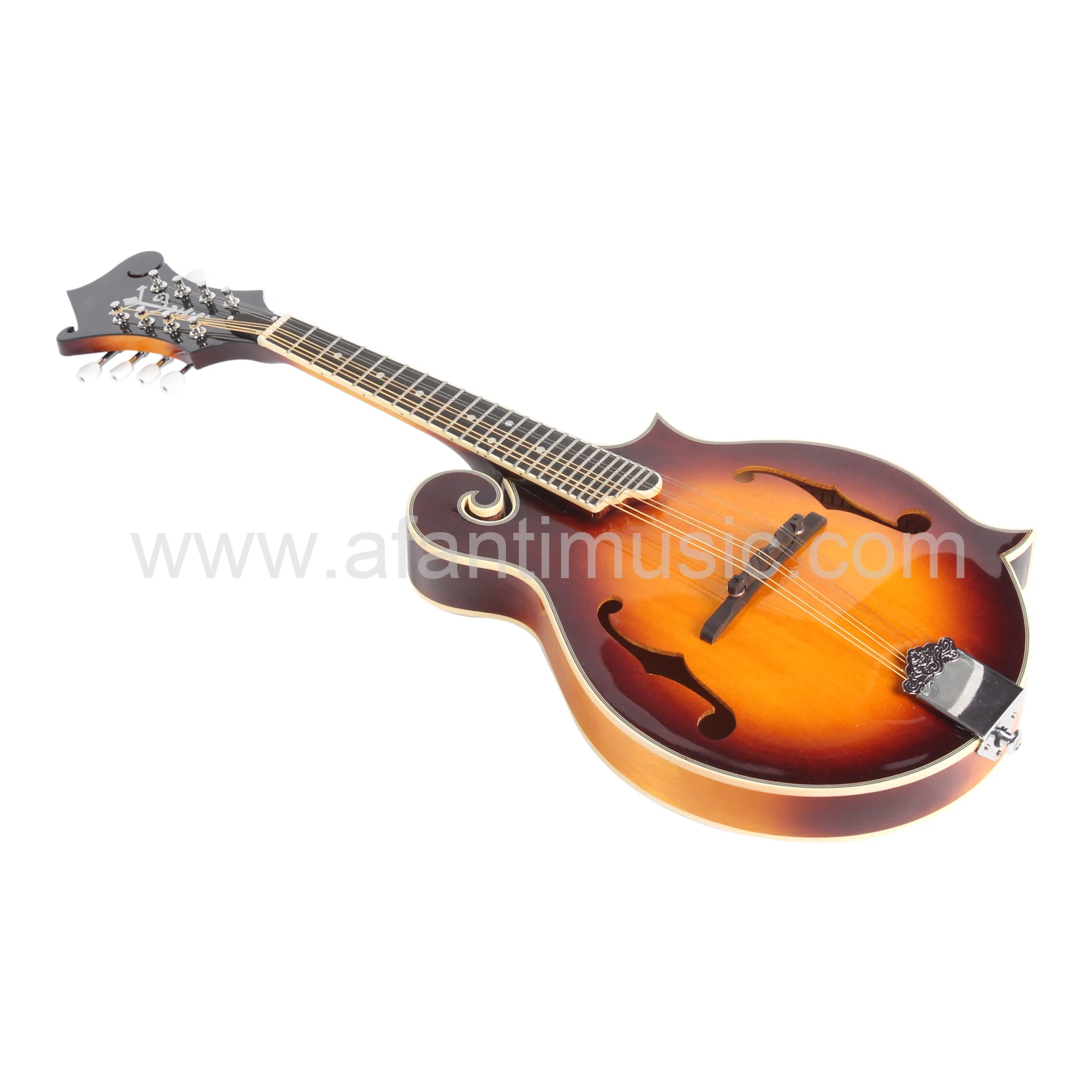 All Solid Maple Wood Body Spruce Top F Style Mandolin Guitar - Buy All ...