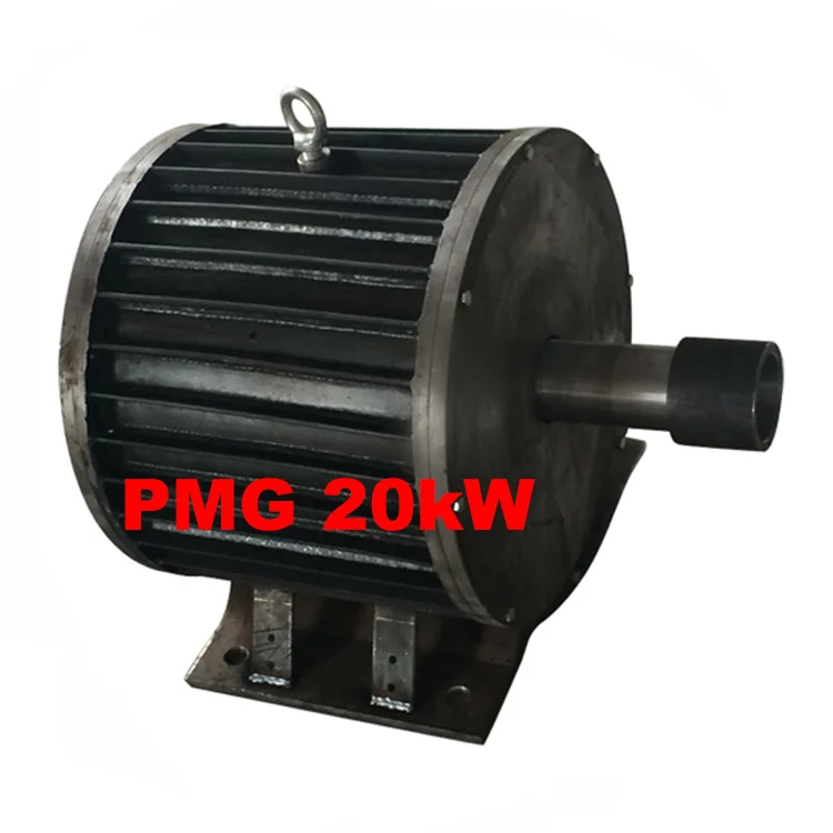 Bán chạy 100RPM 150RPM 200RPM 20kw động cơ nam châm máy phát điện năng lượng miễn phí