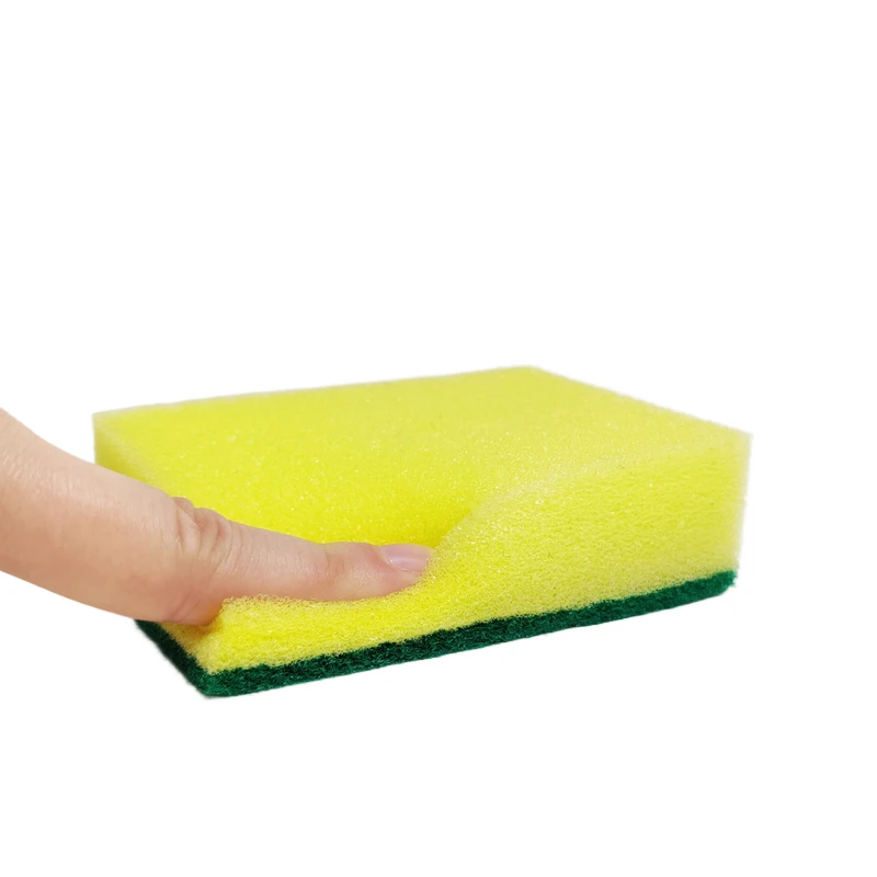 Ds1612 Dishwashing Sponge Scouring Pad Double Side Kitchen Cleaning