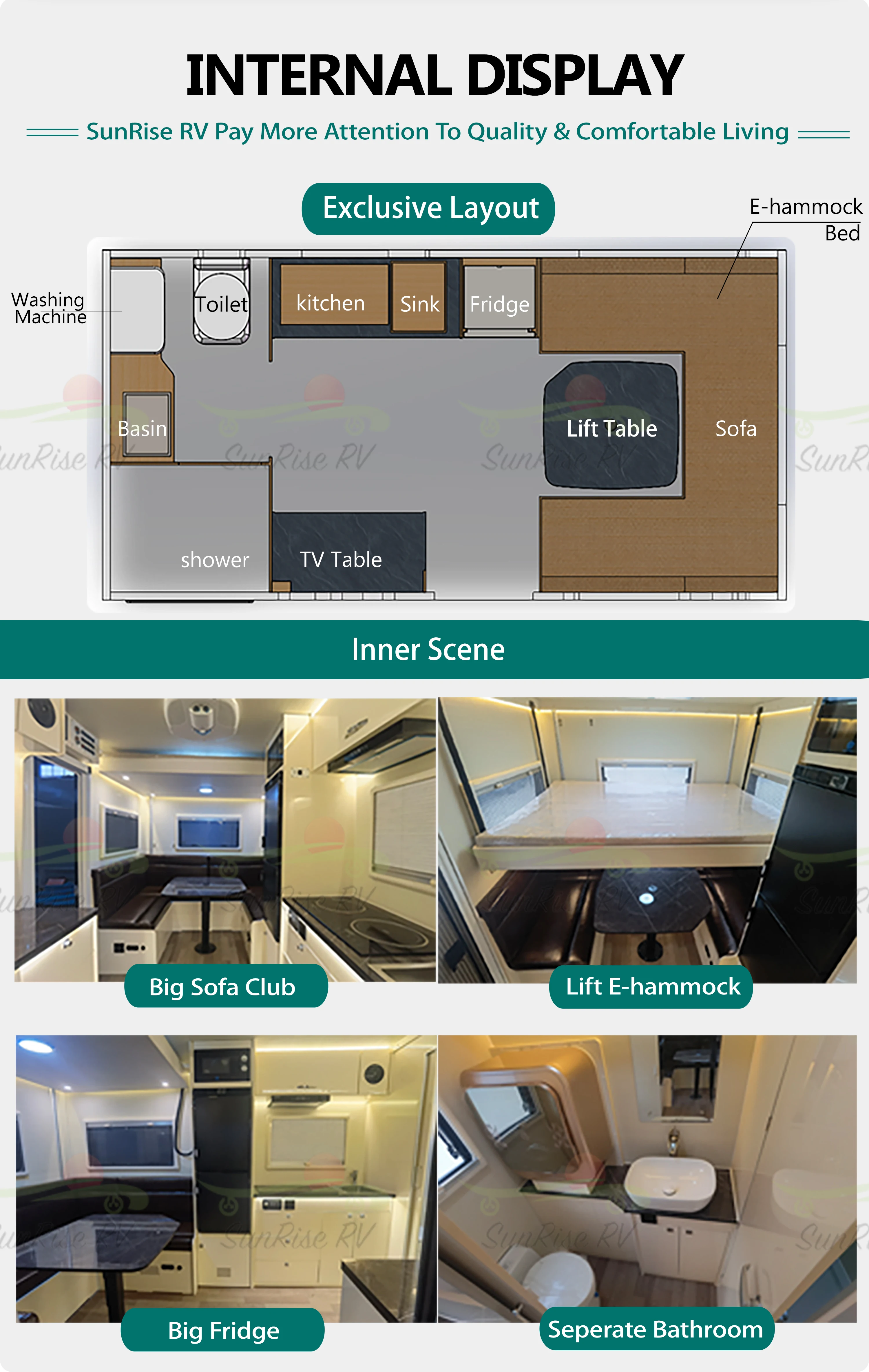 Australian Iveco Off Road Motorhome Fiberglass Isuzu Slide On Truck