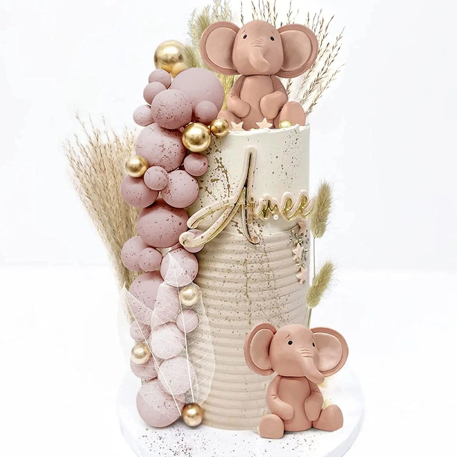 “Party Animal” Elephant Cake Topper