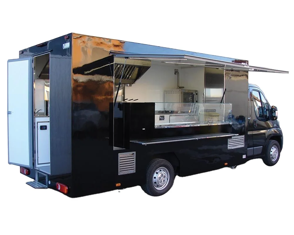 Food Truck EC Type Approval Mobile Catering Trailers Burger Van