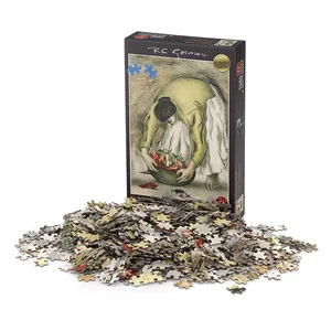 Custom Luxury Car Paper Jigsaw Puzzle 1000pcs Bear for Adults and Children