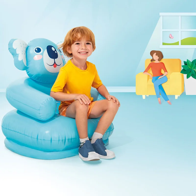 Intex68556子供用インフレータブルハッピーアニマルチェア| Alibaba.com