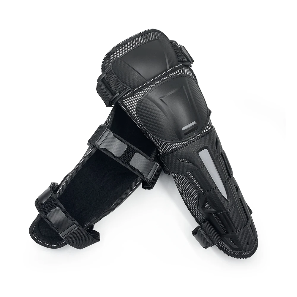 Motorcycle Knee Shin Guard Anti-Slip In Protector Elbow Pads