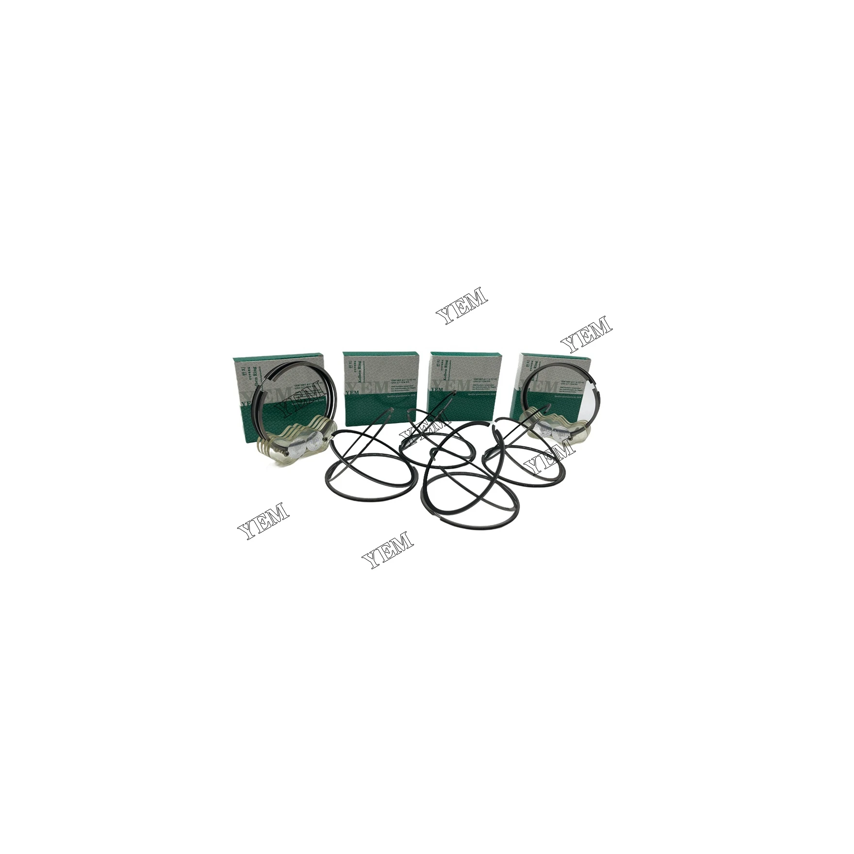 Diesel Engine 6D155 Piston Ring for Komatsu Industrial Machinery Engine Parts