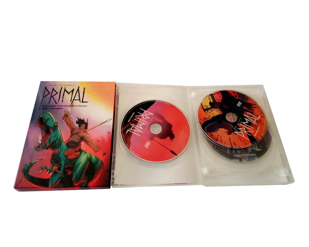 Genndy Tartakovsky's Primal Season 1-3 Dvd Box Set Wholesale Dvd Movies Tv  Series Amazong/ebaye Supply Dinosaur Movies For Kids - Buy Dvd Movies,Tv