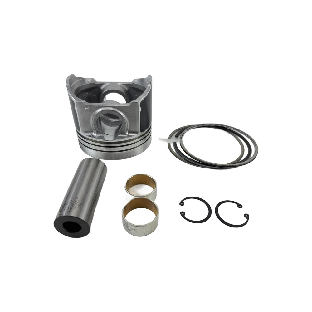 For Kubota Piston & Piston Ring Set 1G539-21795 High Performance Engine Parts