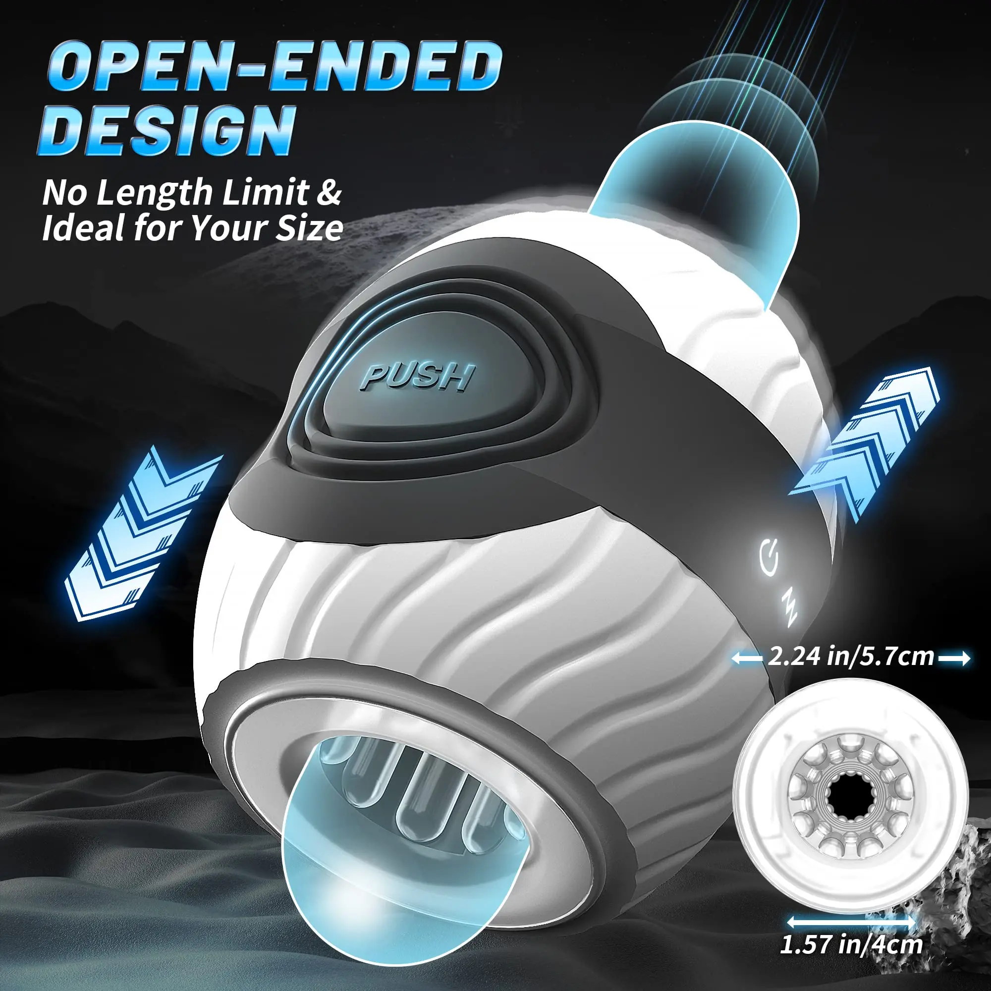 open ended oscillating male masturbator Amazon.com: Automatic Male Masturbator Sex Toys for Men, Open Ended Male  Stroker Sex Toys with 9 Thrusting & 9 Vibration Modes, Adult Toys for Men  with Foldable & Acceleratable Handle, Mens Adult main image 0