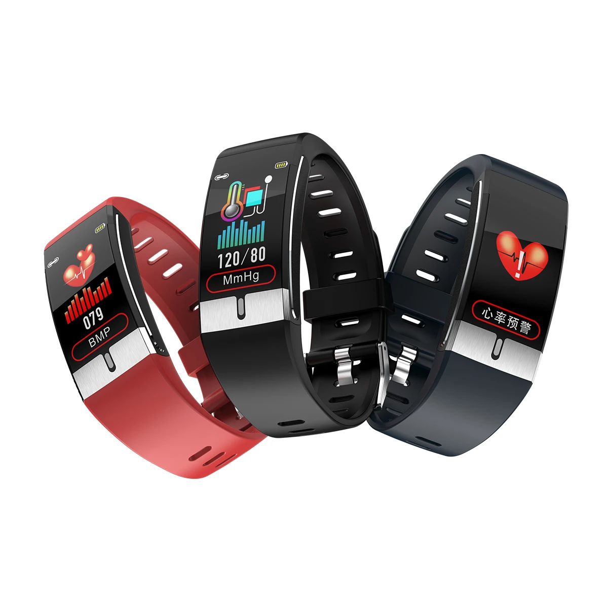 E66 Smart Heart Rate Monitor IP68 Waterproof Fitness Tracker