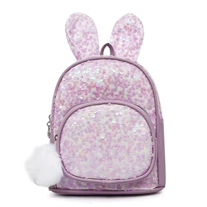 New Fashion Cute Lightweight Children's Backpack Solid Color Schoolbag Good Quality Kindergarten Bag
