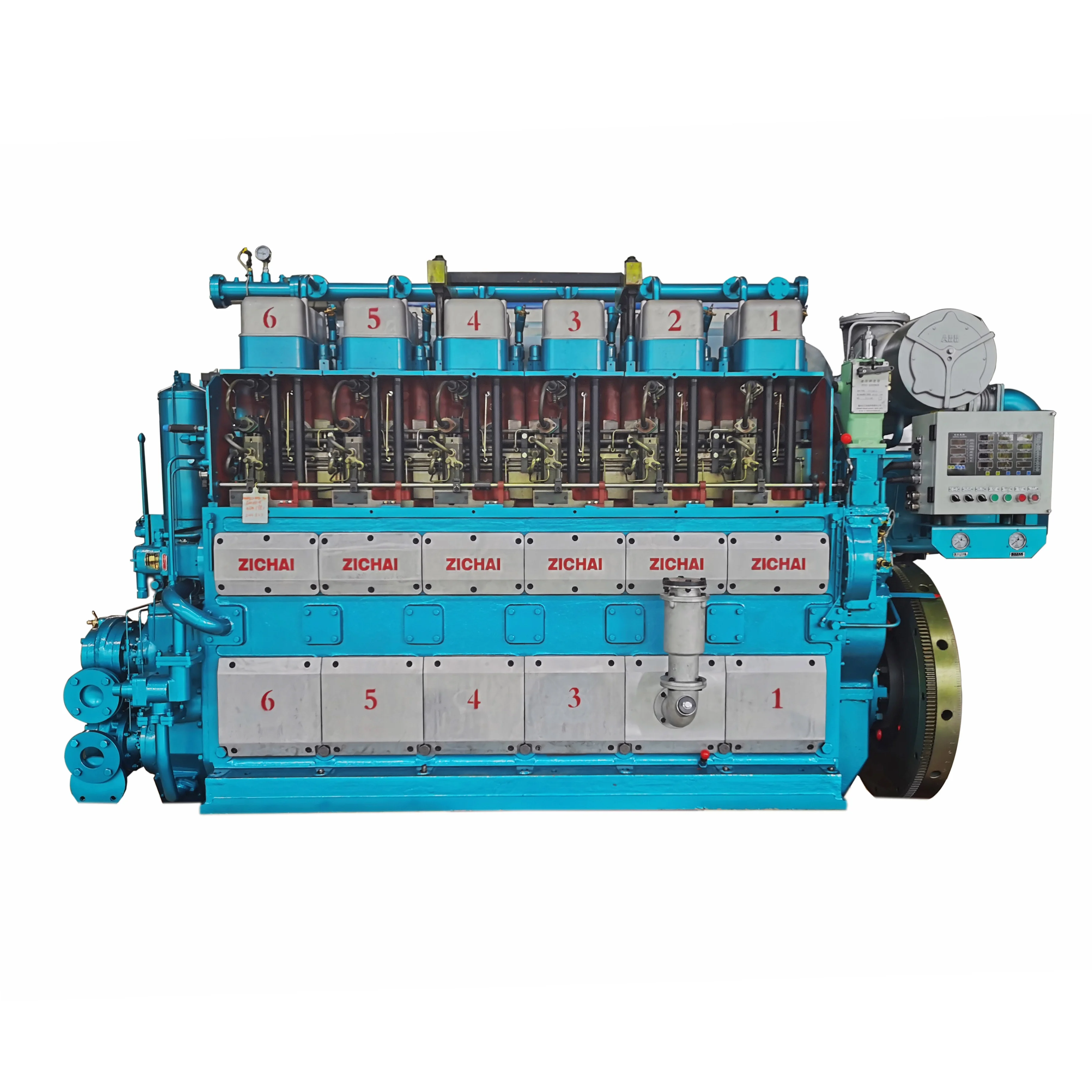 Zichai 1100HP 6210ZLC Diesel Engine for Marine Applications