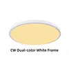CW Dual-color White Frame