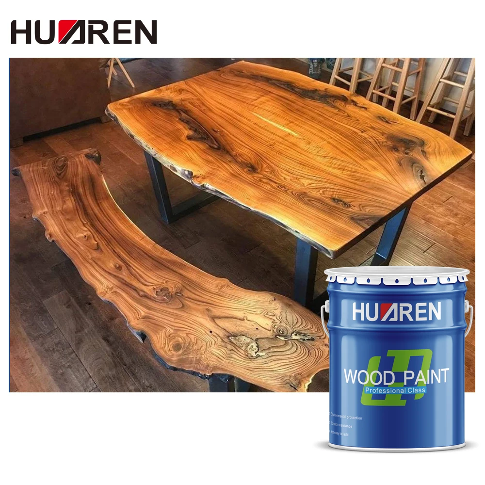 Huaren Polyurethane Pu Wood Paint for Furniture Coating
