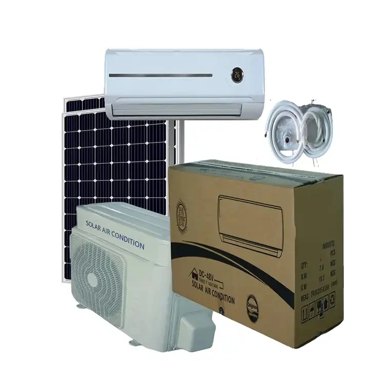 24V 48V DC/AC 12000Btu 24000Btu Mini Air AC Conditioner R32 R410a Solar  Solar Air Conditioner for Home Complete Set Price