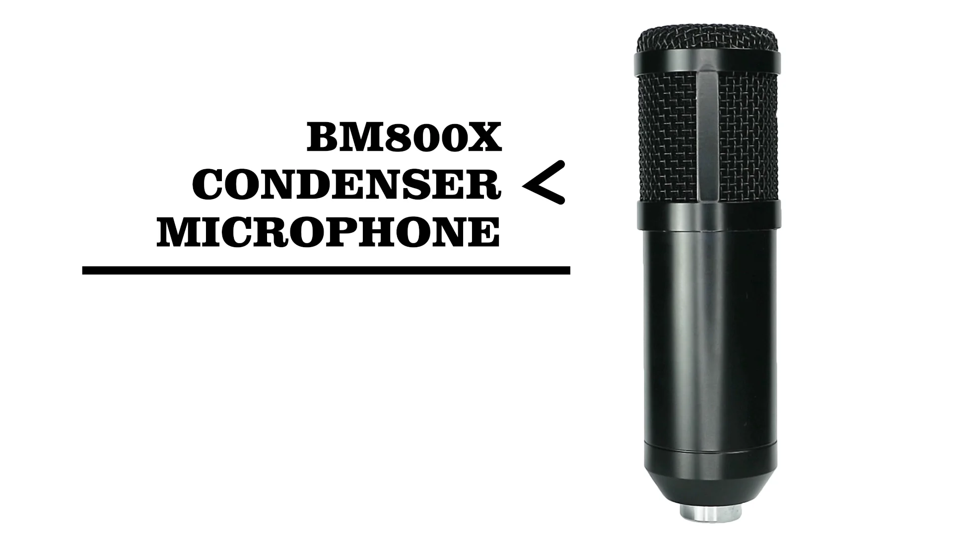 Brand New Bm800 Studio Microphone Condenser Professional Mic With Stand