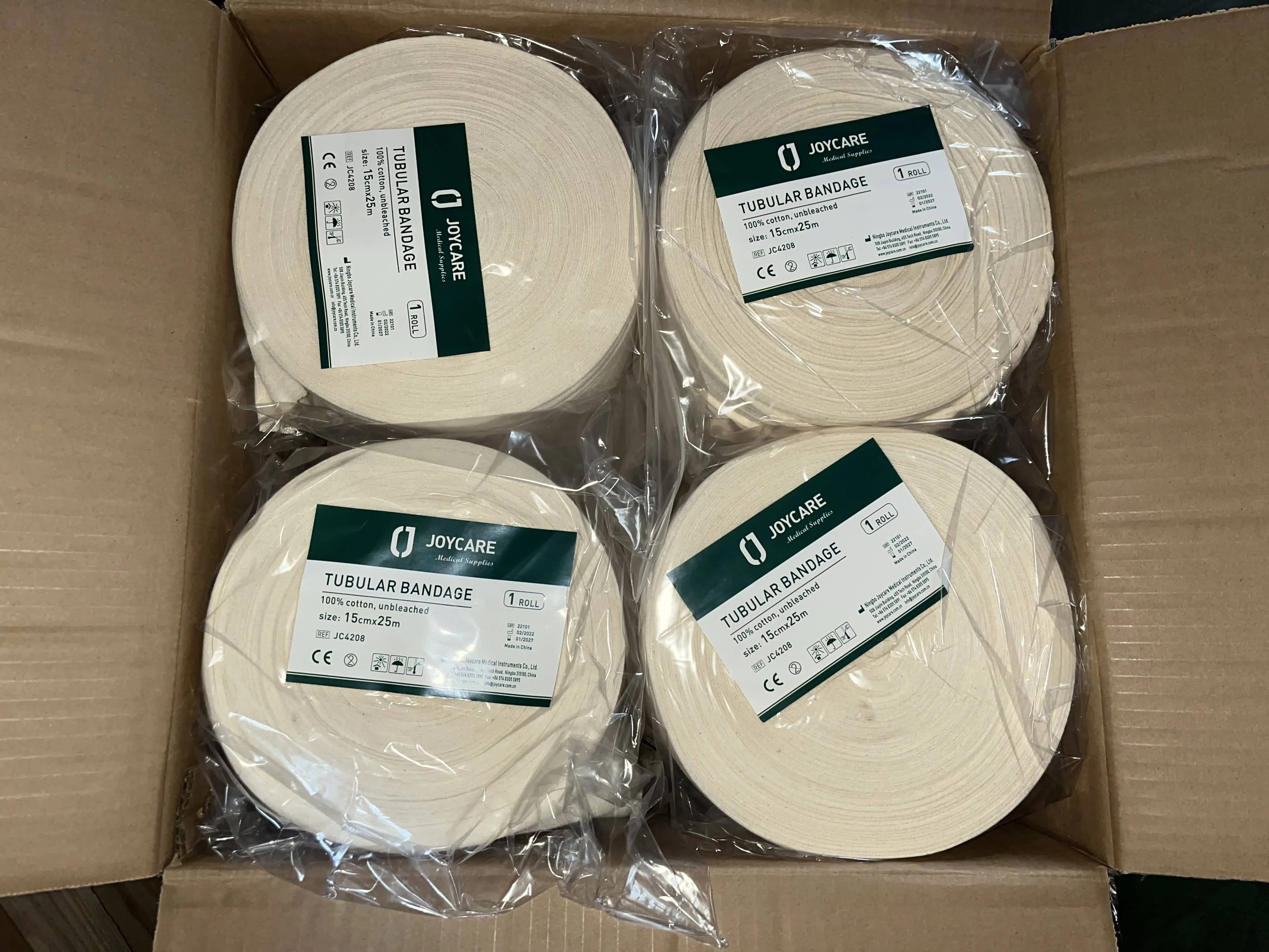 Medical Disposable Gauze Tubular Net Bandages Cotton