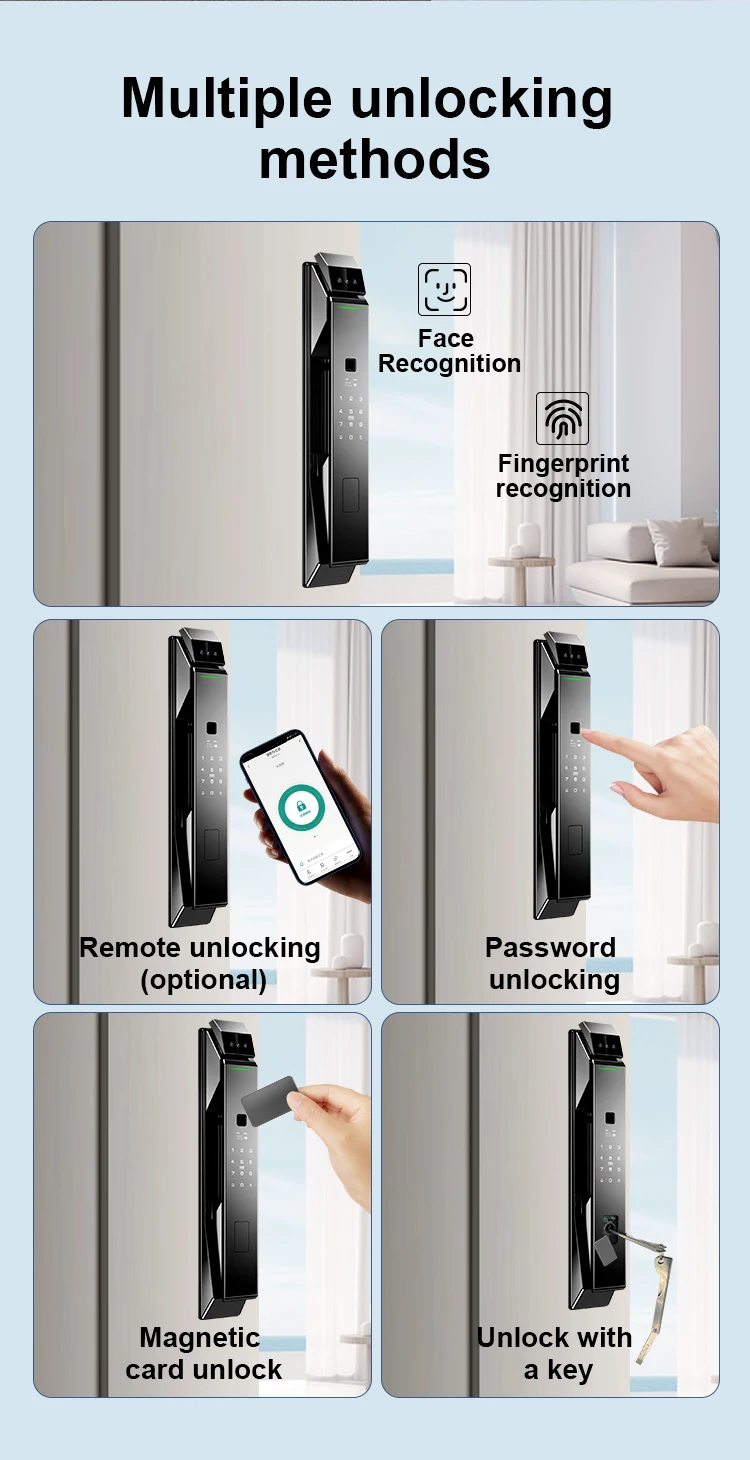 Smartier Fully Automatic Electronic Fingerprint Biometric Lock 3d Face ...