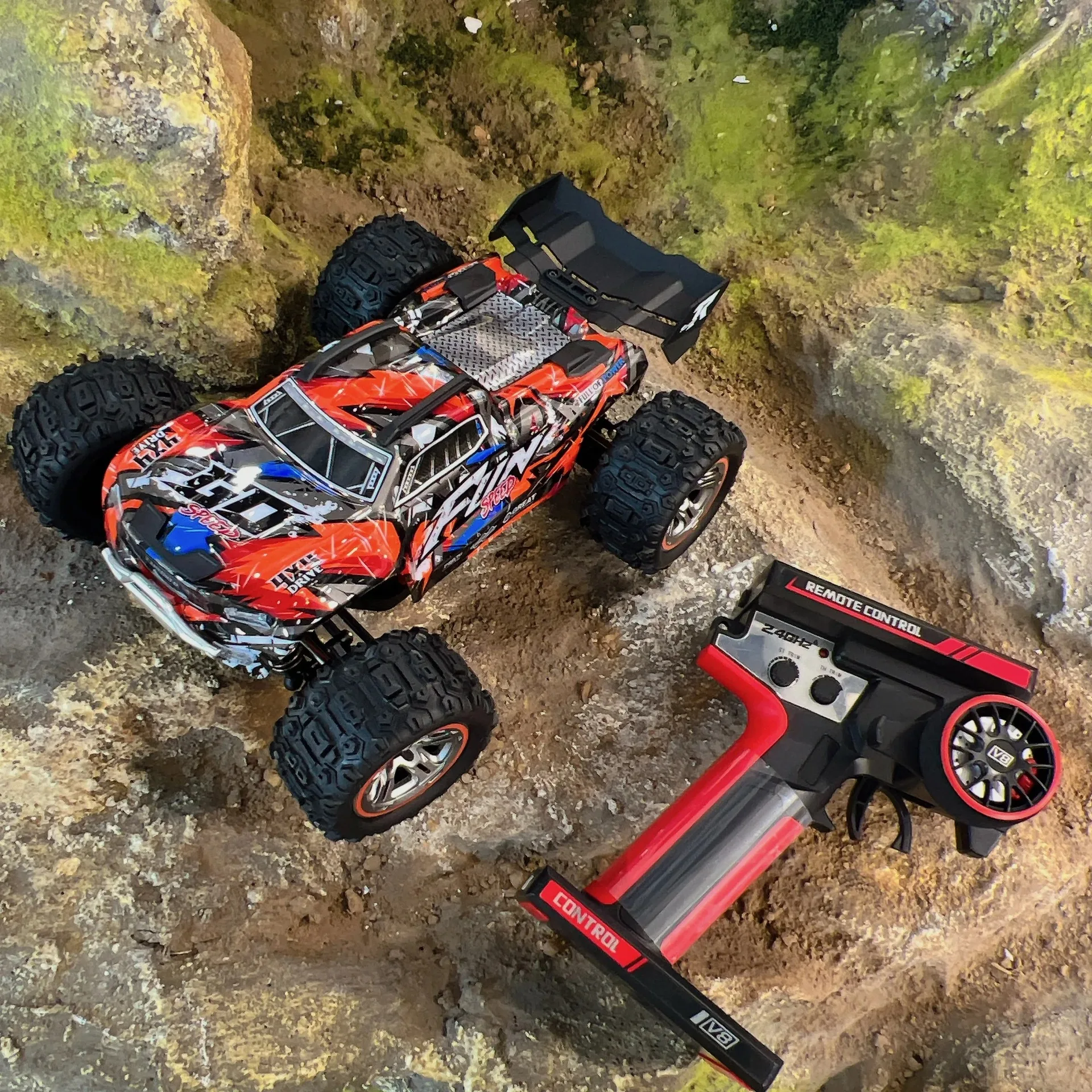 WLTOYS 184008 RC Car - High Speed Drift Racing Monster Truck
