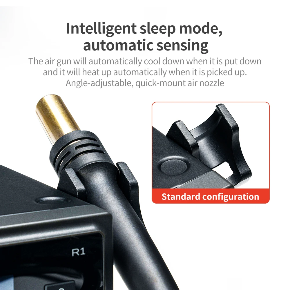 QianLi & Ycs intelligent Hot Air Gun R1 BGA rework Solder station 1000W Optimal Power for Temperature Control Phone repair heat