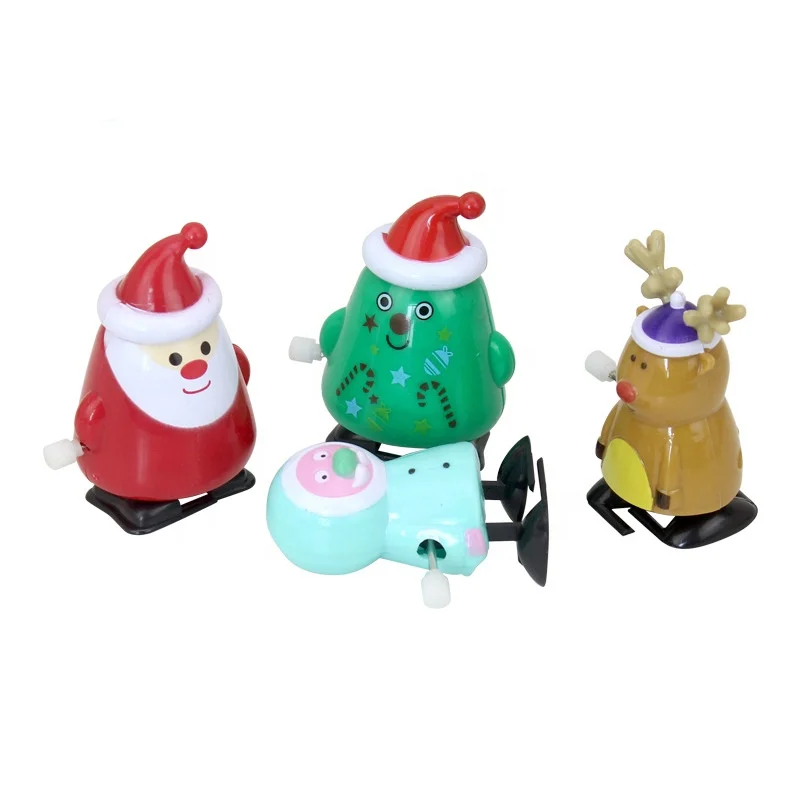 Пластиковые заводные рождественские рекламные игрушки для