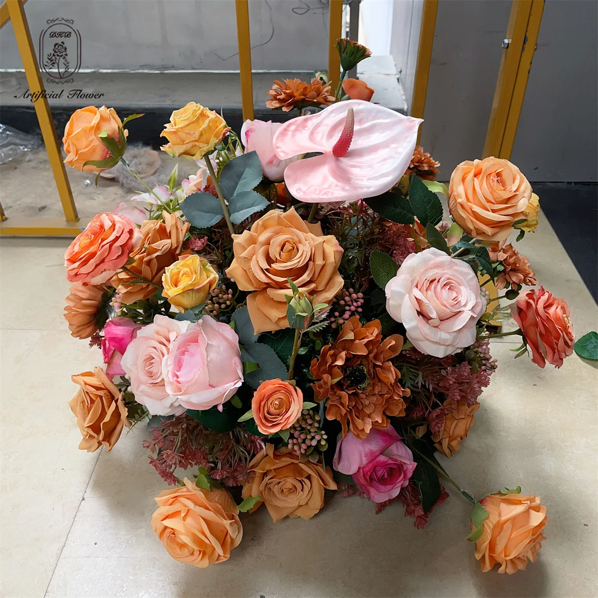 35 Years Artificial Flower Factory Low Price Wholesale White Rose