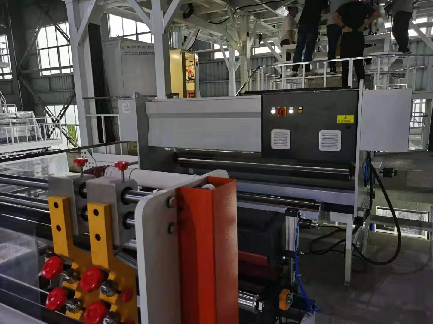 OEM Customized 7 Layer Down Blowing High Obstructive Blown Film Extrusion Machine