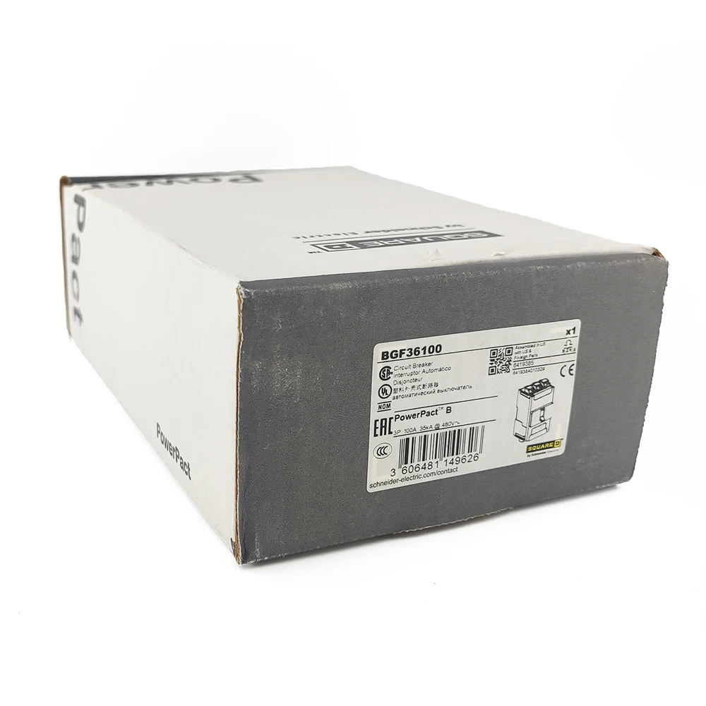 PowerPact B 18KA 3pole Circuit Breaker BDL36125 BGF36100 BGF36125 BGF36100 BDL36100 BDL36080 EverLink