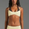 Soutien-gorge jaune