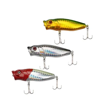 8.5g 7cm Topwater Fishing Floating Bass Trout Area Artificial Bait Popper Hard Lure – Popper – view 5
