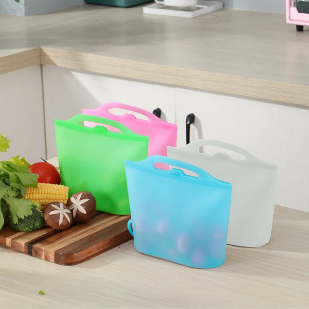 product modern design reusable vacuum compressed silicone storage bags kitchen for food freshness including breast milk storage bag-4