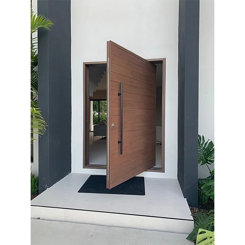 Blh-19 Simple Design Oversized Entry Revolving Door Used Exterior Doors for Sale Pivot Doors Modern for Home