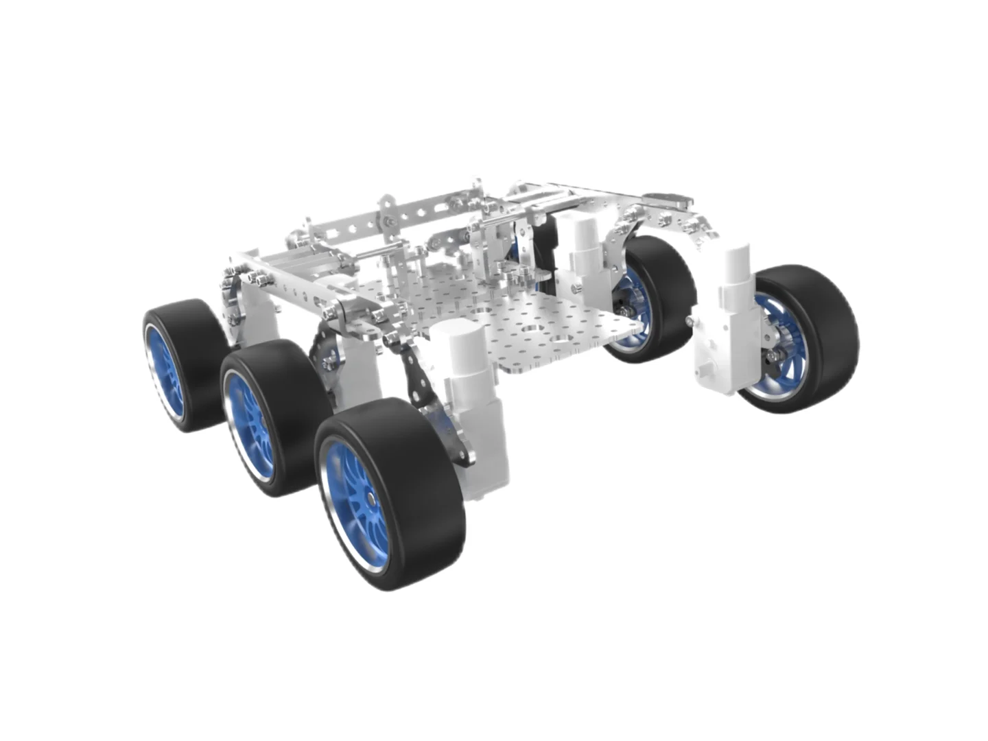 Lunar-Rover Robotic Chassis Kit - 6WD/4WD/2WD Ultrasonic MCU for ...