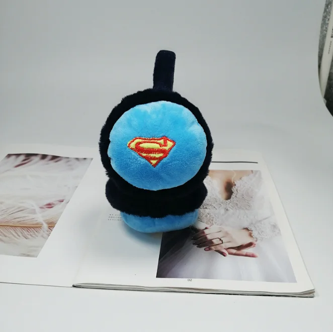 Зимняя детская игрушка Человек-паук сохраняет тепло и холодно устойчивый к холоду ветрозащитный мультяшный чехол для ушей