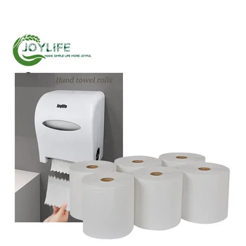 High quality virgin/recycle/bamboo roll paper towel factory price industrial maxi roll towel