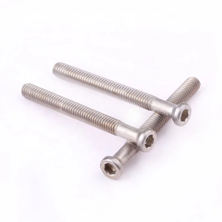 Customization fasteners hex socket screw stainless iron 410 machine screw for doors and windows