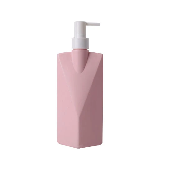 Bouteille de lotion vide de 350 ml en vente à chaud Bouteille de shampoing en plastique Bouteille distributrice de gel douche