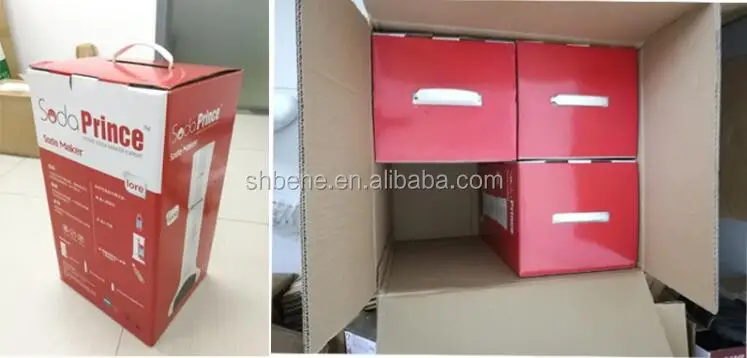 Home Portable 0.6L 420g 425g Co2 Soft Drink Gas Automatic Soda And Sparkling Water Maker With 425g Co2 Aluminum Cylinder