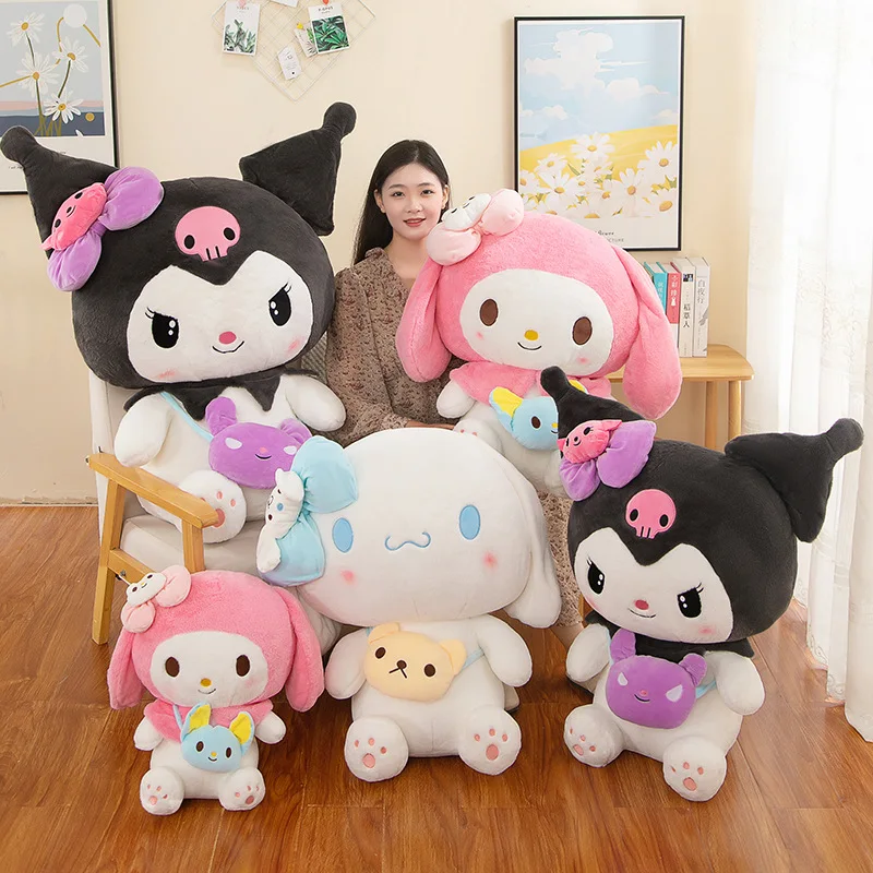 Kawaii Kuromi My Melody Cinnamoroll Plush Dolls Kuromi My Melody Cinna ...