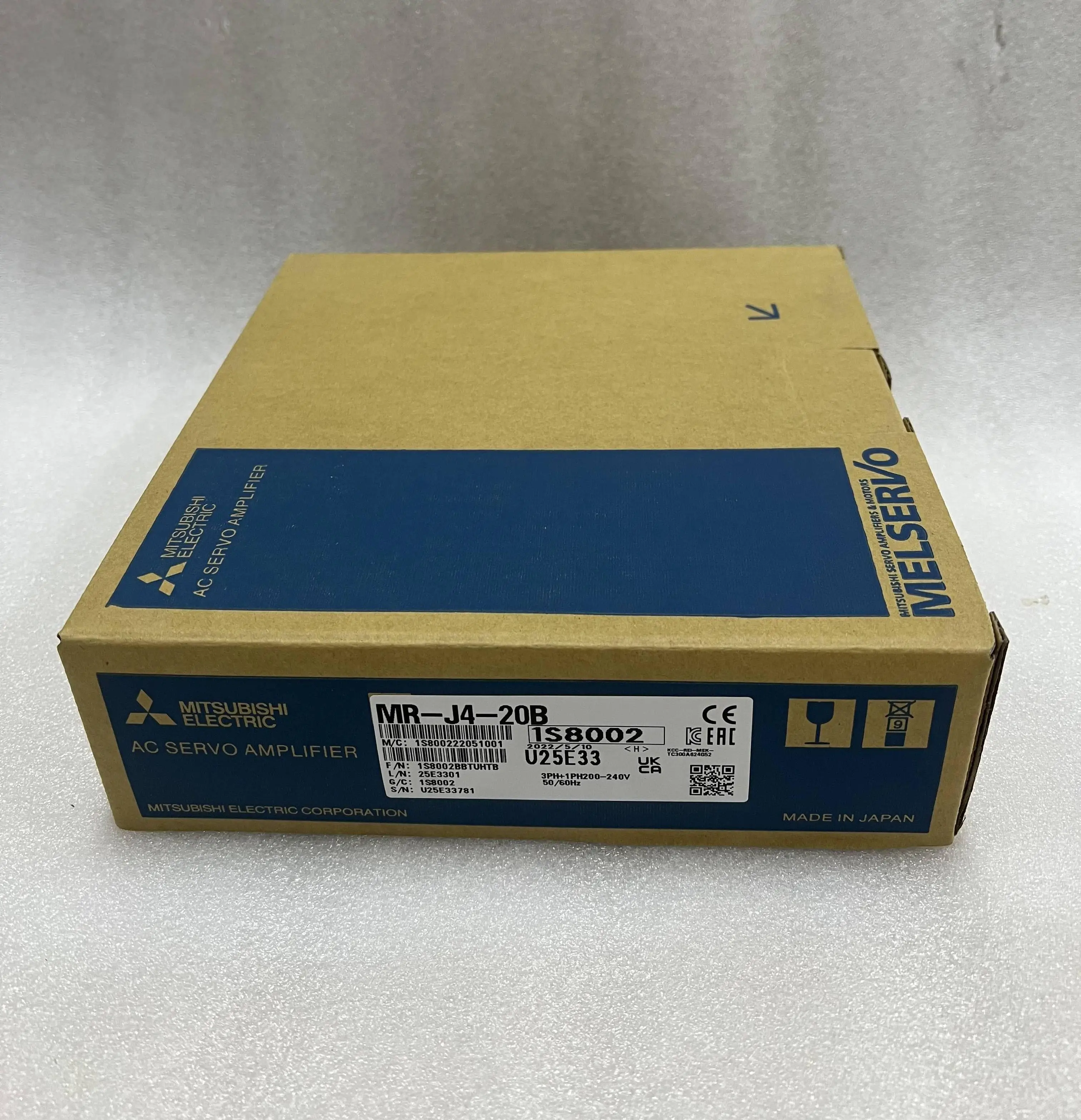 Mitsubishi AC Servo Amplifier MR-J4-20B