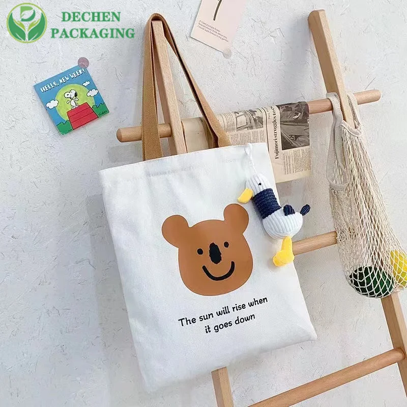 Sac de plage Tote en toile Sacs en toile pour les achats