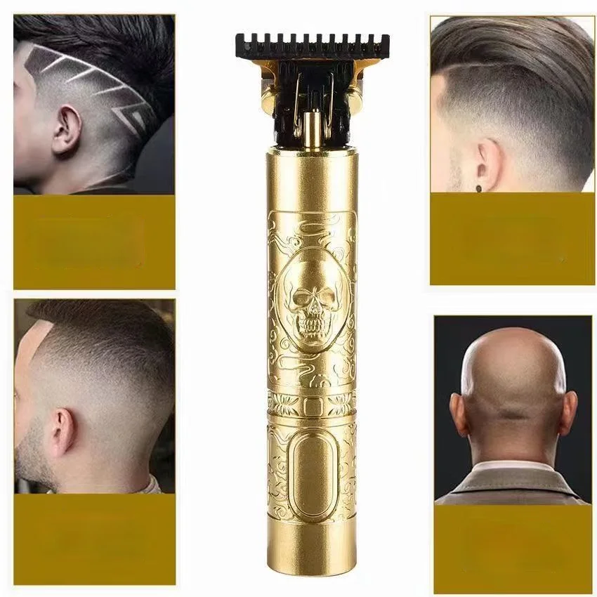 Mry Oem Carving Barber Clippers Professional Hair Trimmer Machine T9 Hair Trimmer Men Retro Oil