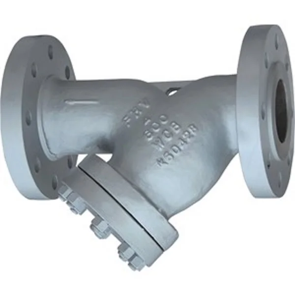 Asme B16.34 Astm A 216 Grade Wcb Cast Carbon Steel Rf End Y Strainer
