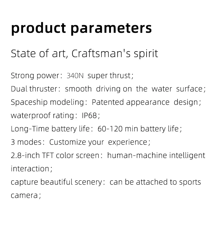 Powerful Motor Motorized Intelligent Surf Body Board Electric Jet Body