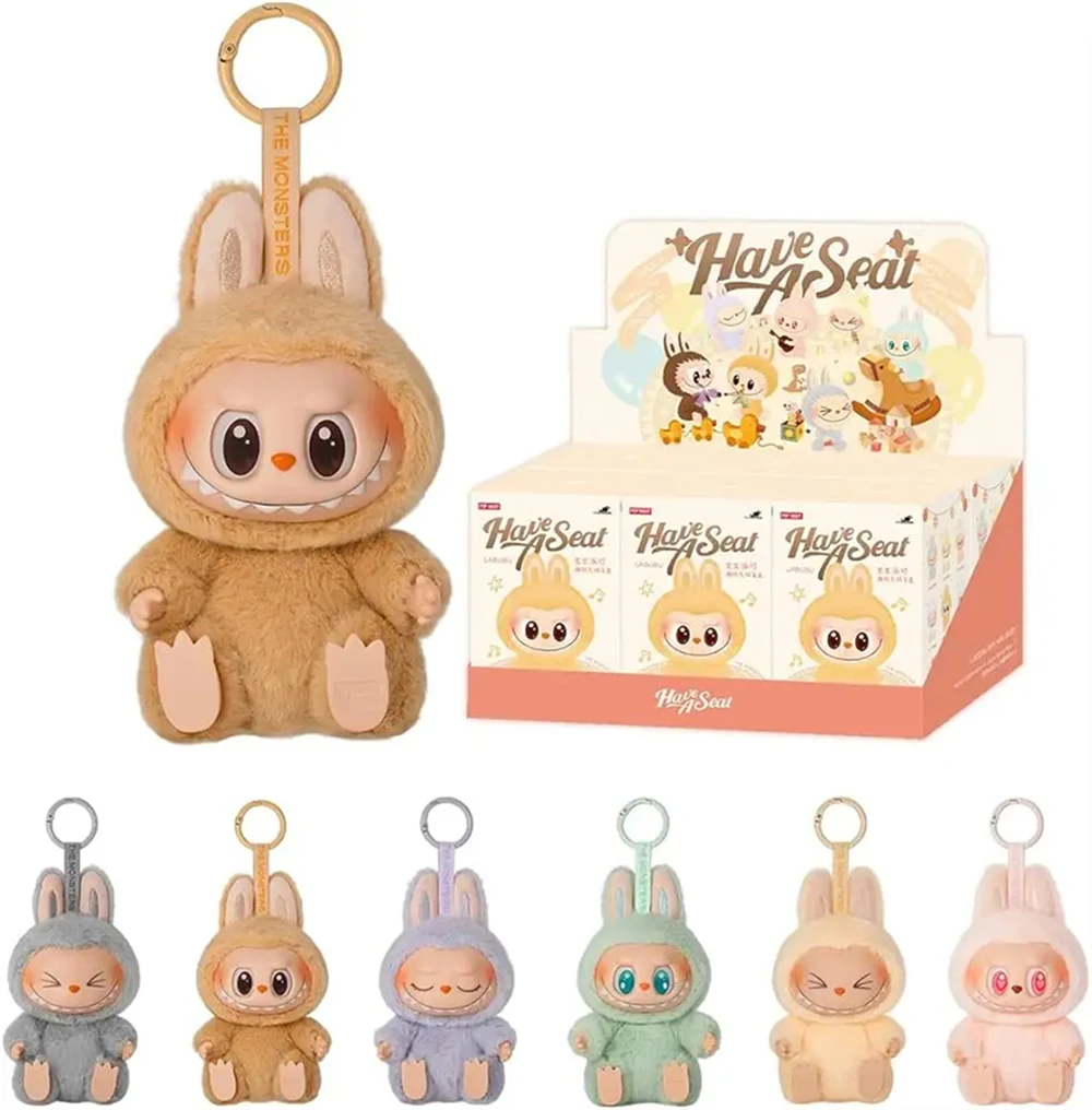 Original POPMART Macaron 2nd Generation LABUBU Have a Seat Party