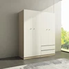Armoire 4 portes 2 tiroirs