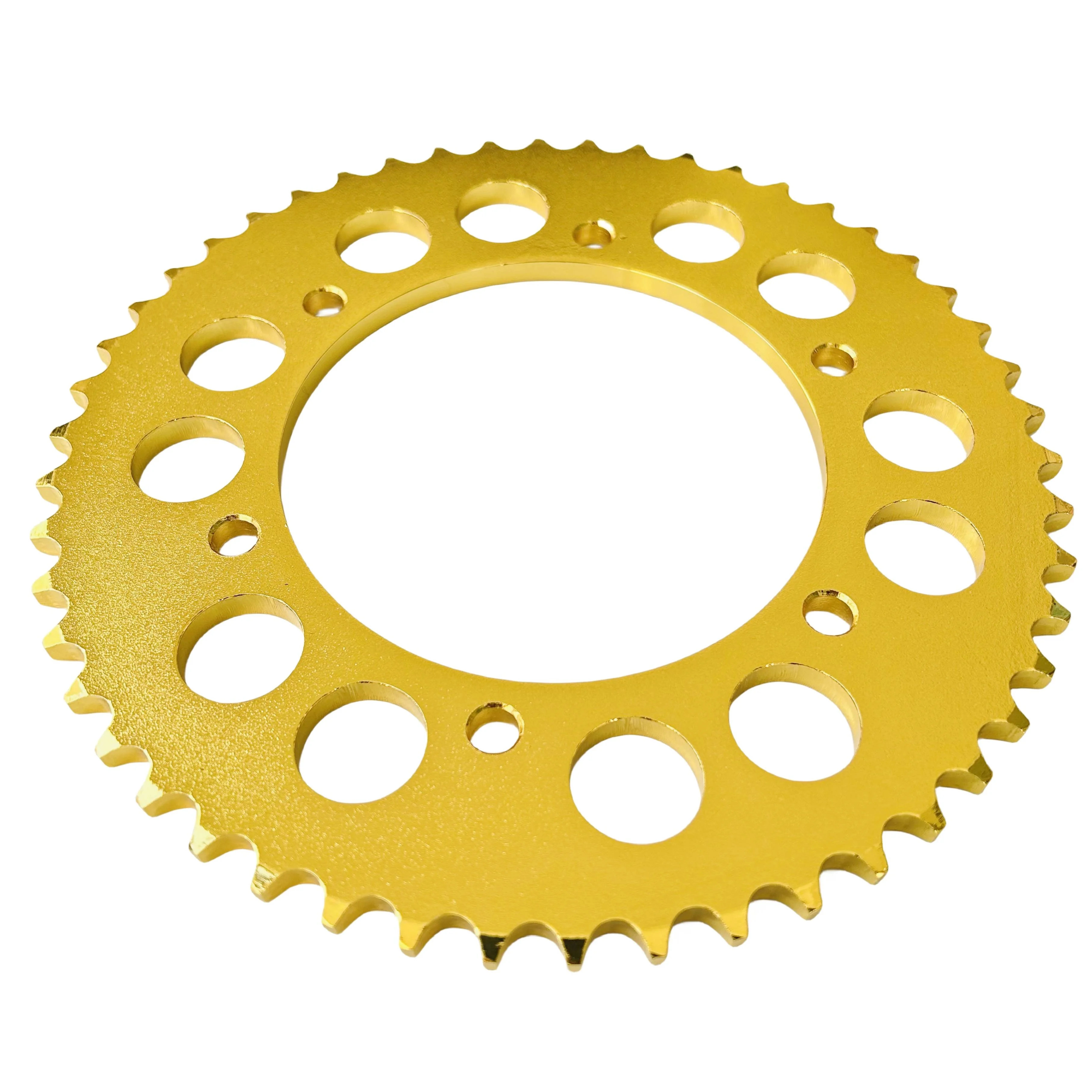 YZF R15 V3 V4 Custom Motorcycle Golden Rear Sprocket 428 48T 49T 50T 51T 52T for Yamaha R15